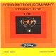 Various - Ford Motor Company Presents Stereo For The '80s